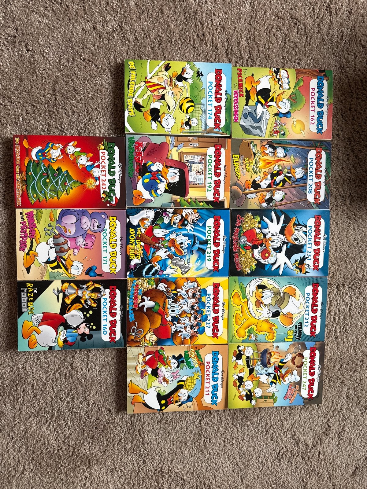 Donald Duck Pockets - 13 stuks, Meerdere stripboeken, Ophalen of Verzenden, Gelezen