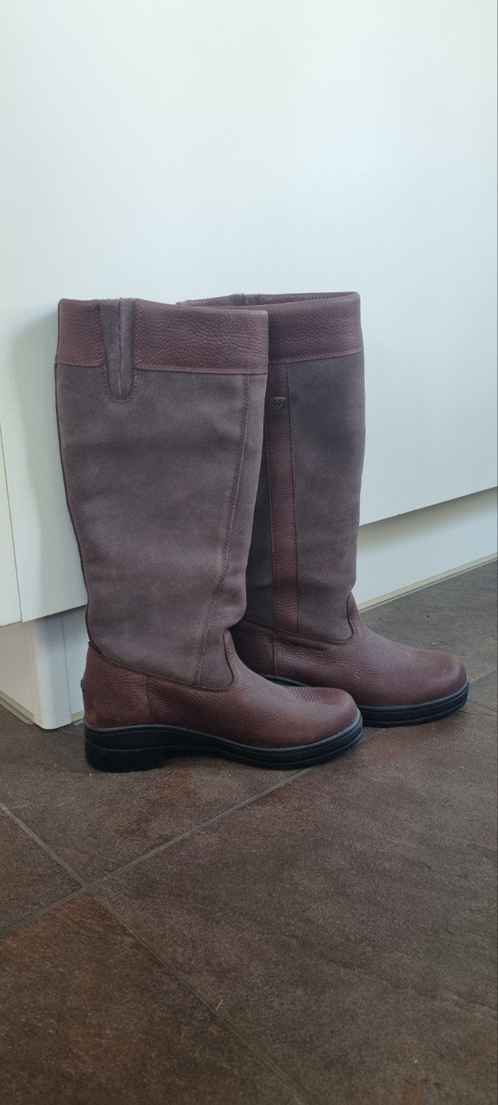 Ariat outdoor Laarzen - Bruin Leer en Suède, Ophalen of Verzenden, Nieuw, Bruin, Recreatie