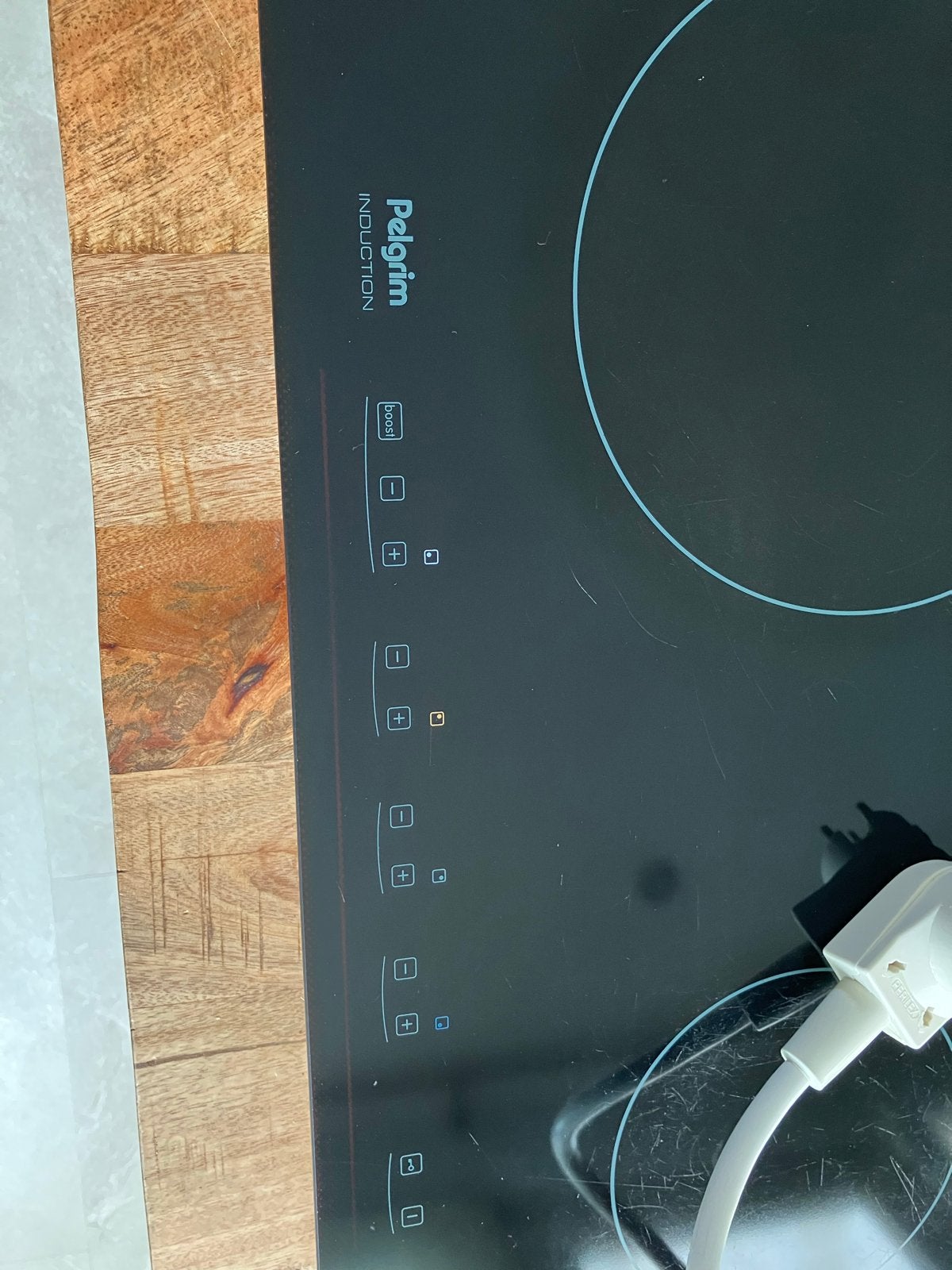 Pelgrim Inductie Kookplaat - 4 Zones, Ophalen, Gebruikt, 4 kookzones, Inbouw