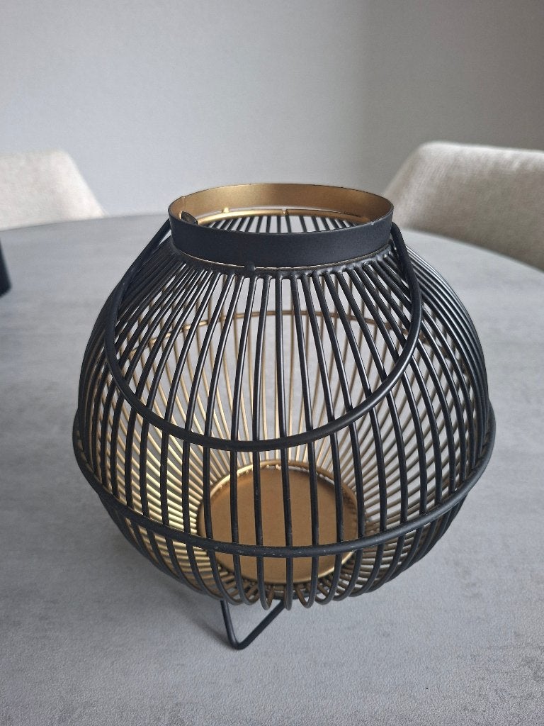 Windlicht, Huis en Inrichting, Woonaccessoires | Kandelaars en Kaarsen, Windlicht, Meerkleurig, Ophalen of Verzenden, Zo goed als nieuw