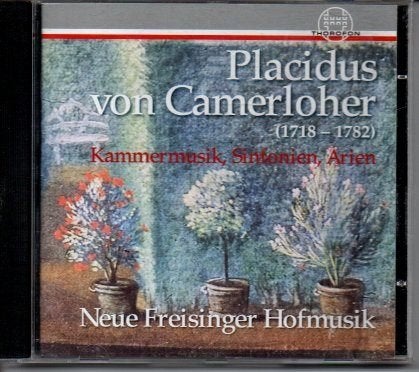 Placidus von Camerloher: Kamermuziek, Sinfonien, Arien CD, Ophalen of Verzenden, Barok, Zo goed als nieuw, Kamermuziek