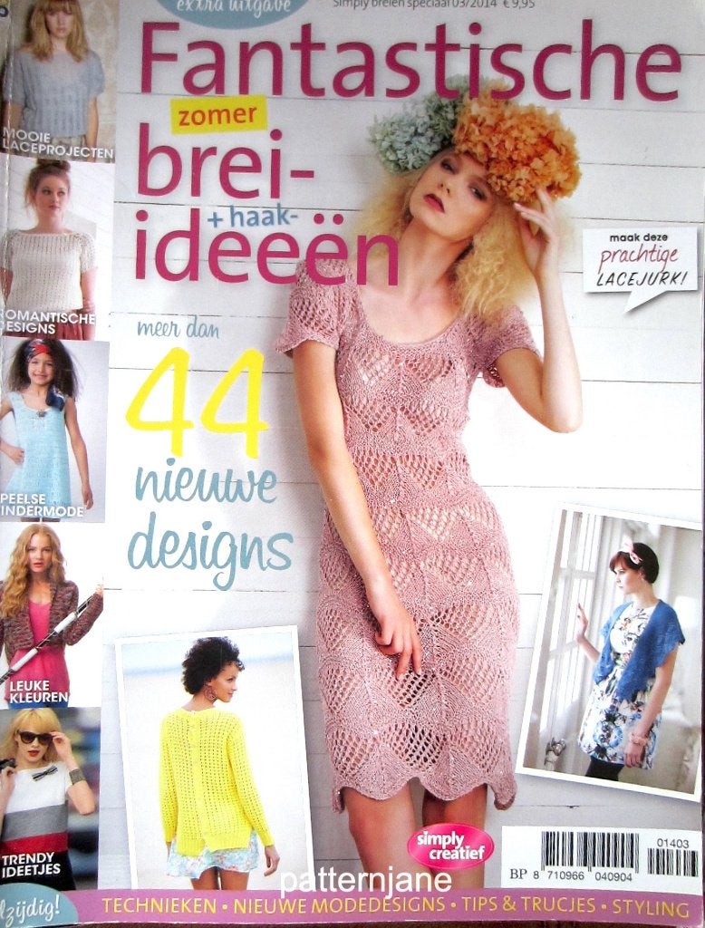 breien en haken - Drops nr. 130 En Simply creatief -, Verzenden, Zo goed als nieuw, Breien of Haken, Patroon of Boek