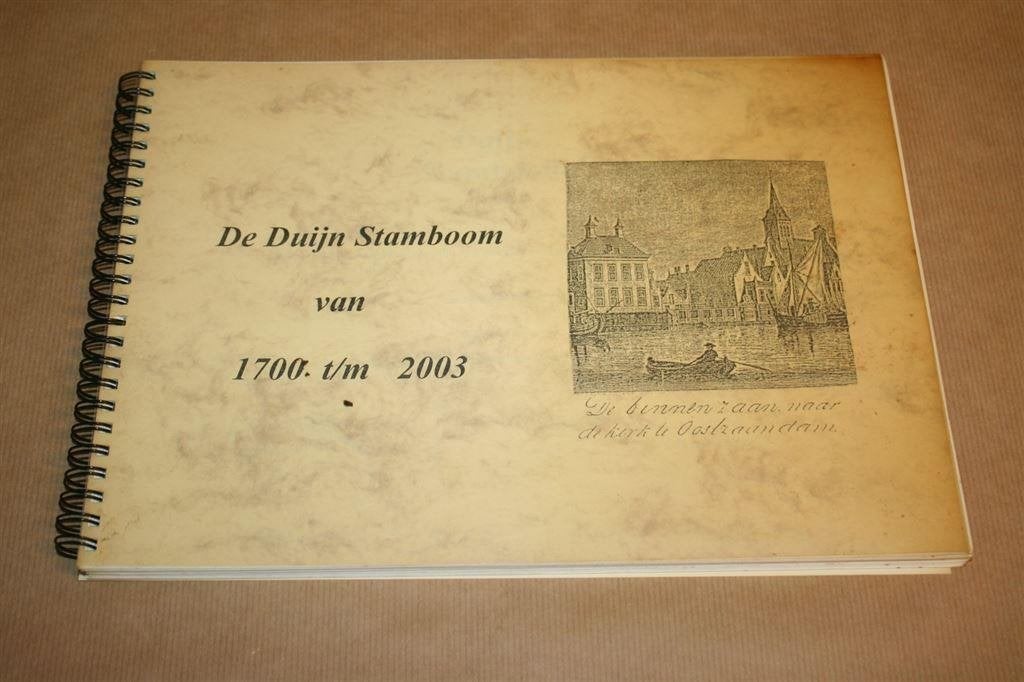 De Duijn Stamboom van 1700 t/m 2003 - Mijndert Duijn, Boeken, Ophalen of Verzenden, Gelezen