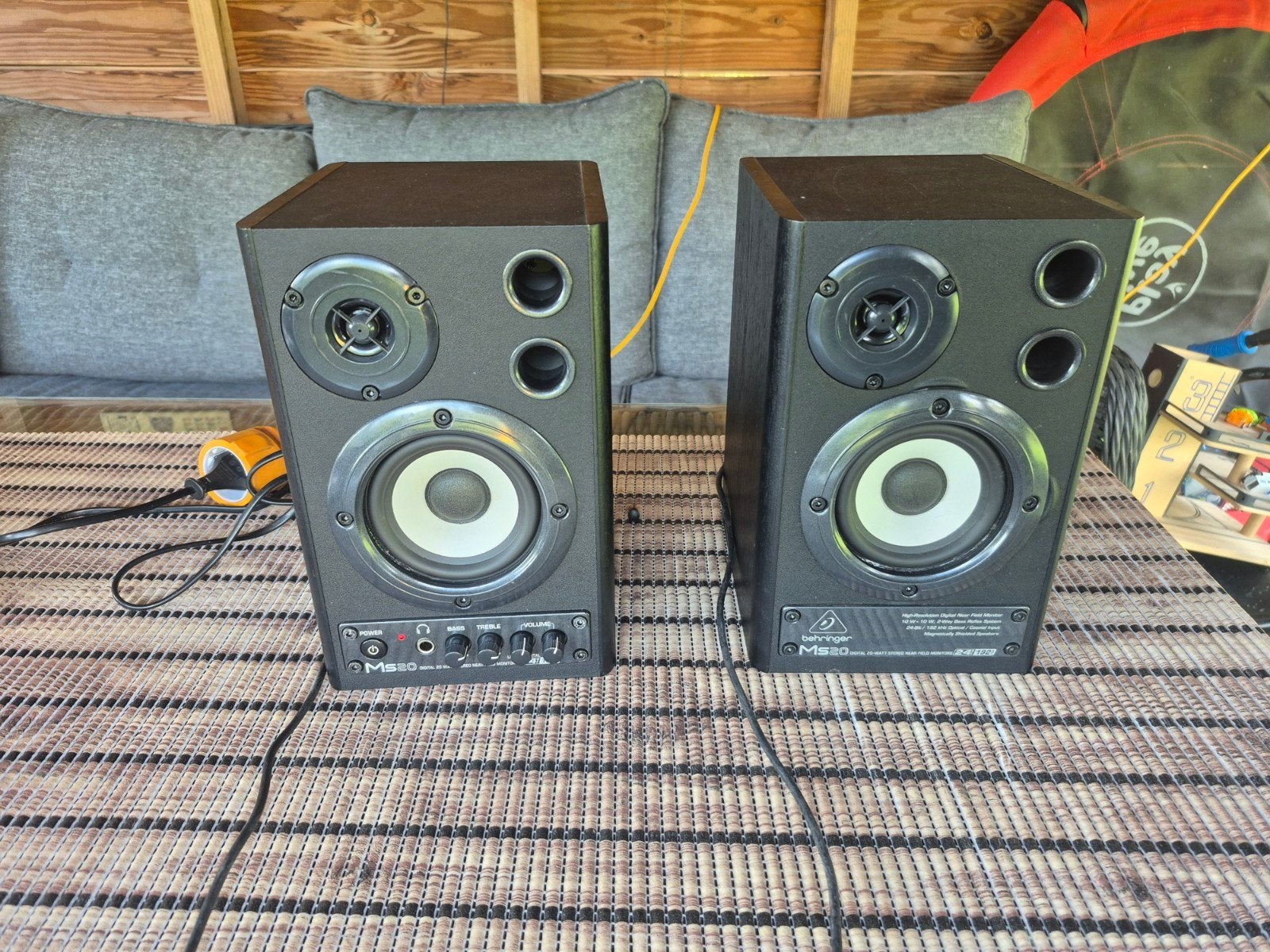 Behringer MS20 Digitale Studiomonitoren (set van 2), Audio, Tv en Foto, Luidsprekers, Ophalen of Verzenden, Zo goed als nieuw