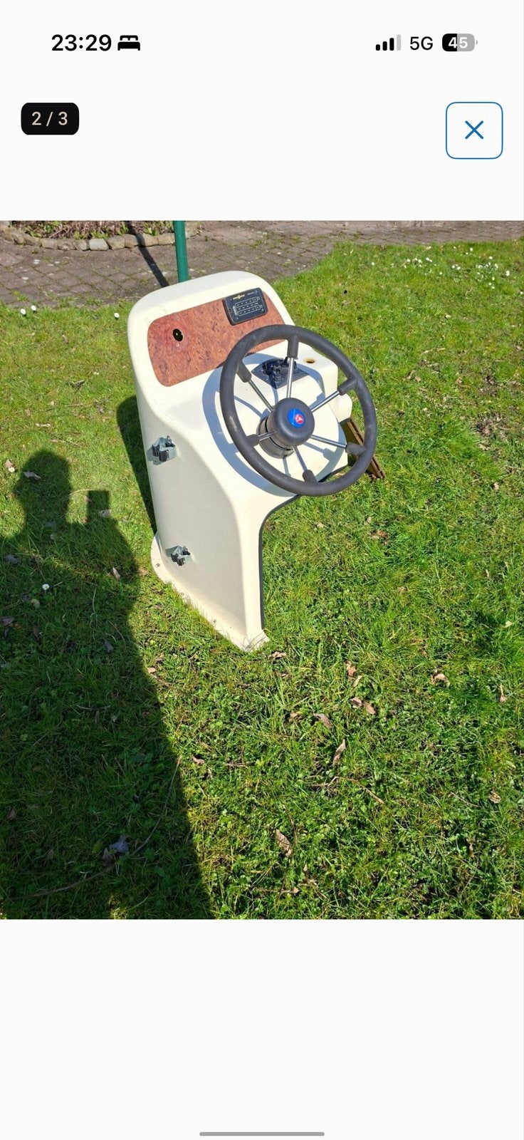 Stuurconsole voor boot zonder stuurwiel, Ophalen, Gebruikt, Overige typen