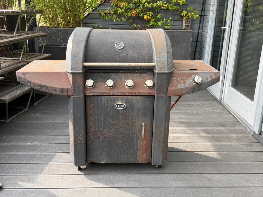Boretti gas BBQ - ophalen, Tuin en Terras, Buitenkeukens, Ophalen, Gebruikt, Gas
