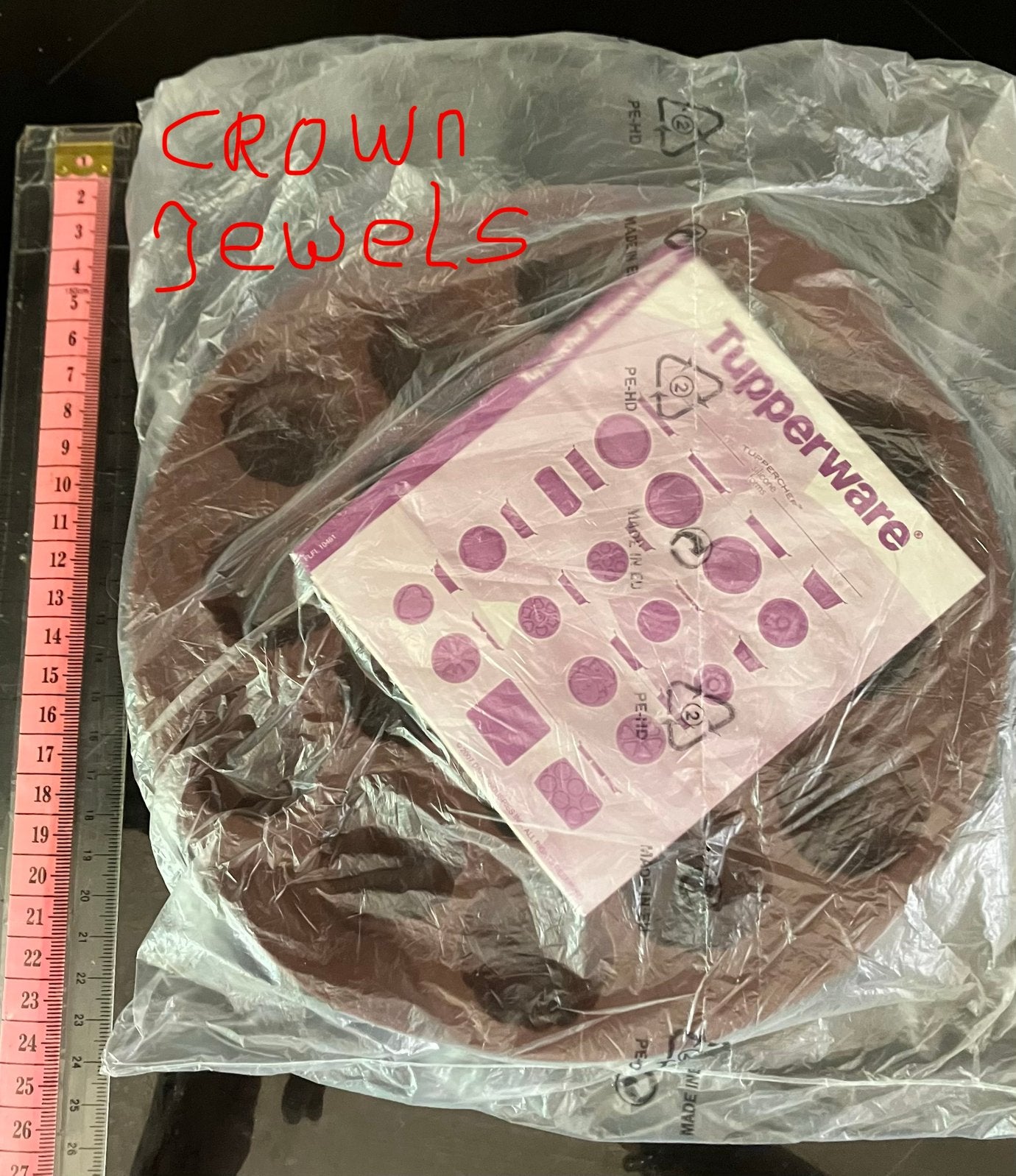 Tupperware vorm crown jewels nw, Huis en Inrichting, Keuken | Tupperware, Ophalen of Verzenden, Nieuw, Overige typen