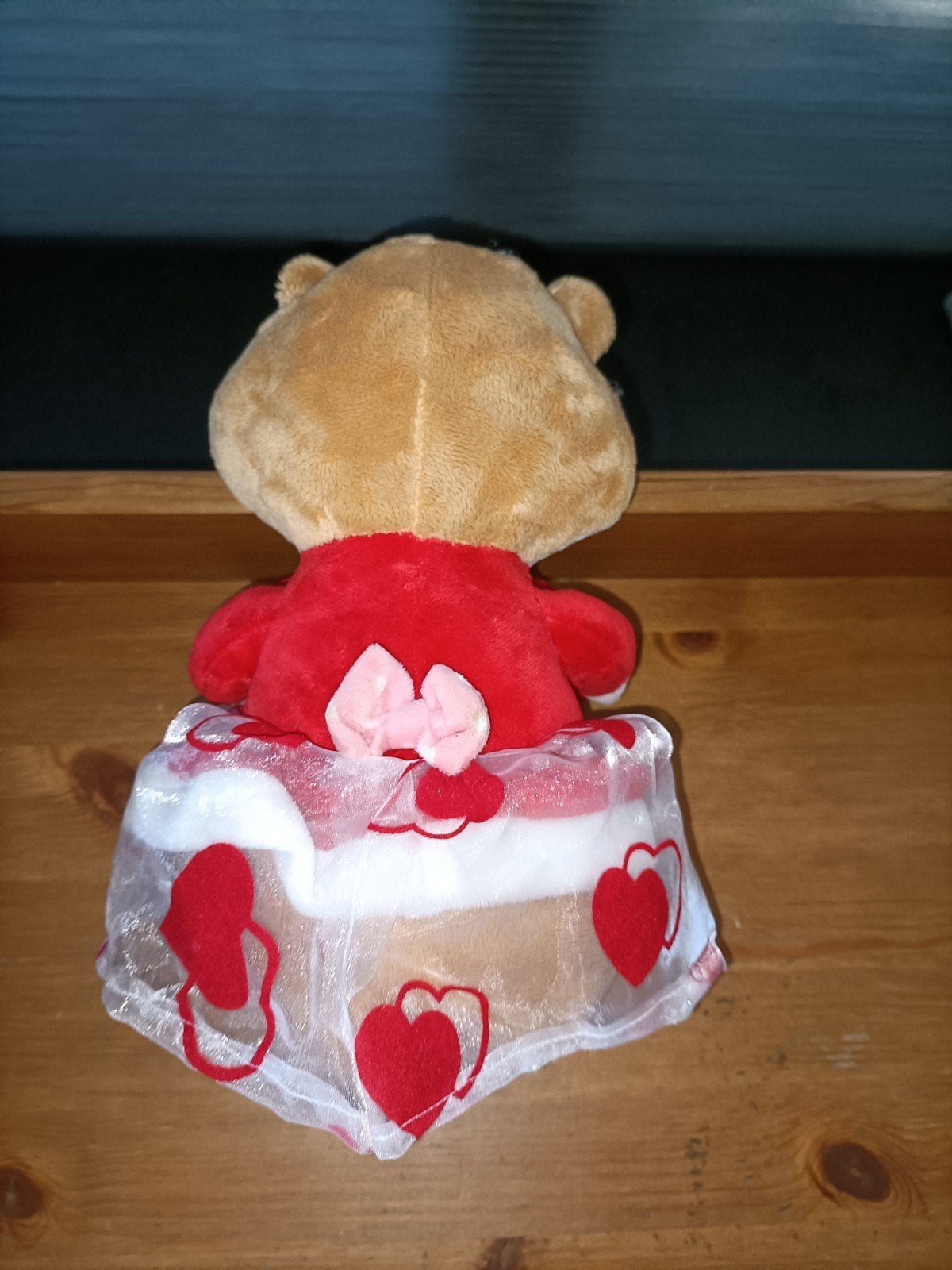 AH hamster Valentijn knuffel met hart Valentijnsdag, Kinderen en Baby's, Ophalen of Verzenden, Zo goed als nieuw, Overige typen