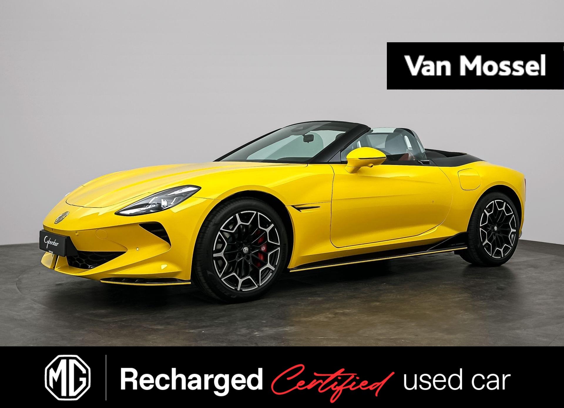 MG Cyberster Trophy Extended Range 77kWh |507 WLTP | 340 PK, Auto's, 12 maanden, Achterwielaandrijving, Overige modellen, Leder en Stof