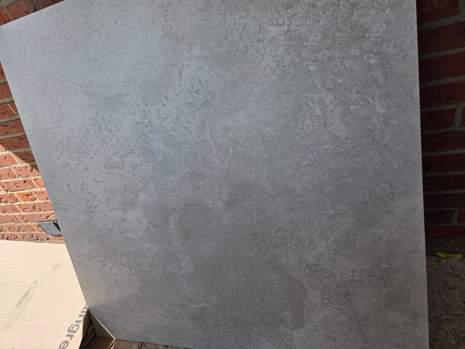Porcelaingres Tegel platinum white, Ophalen, Nieuw