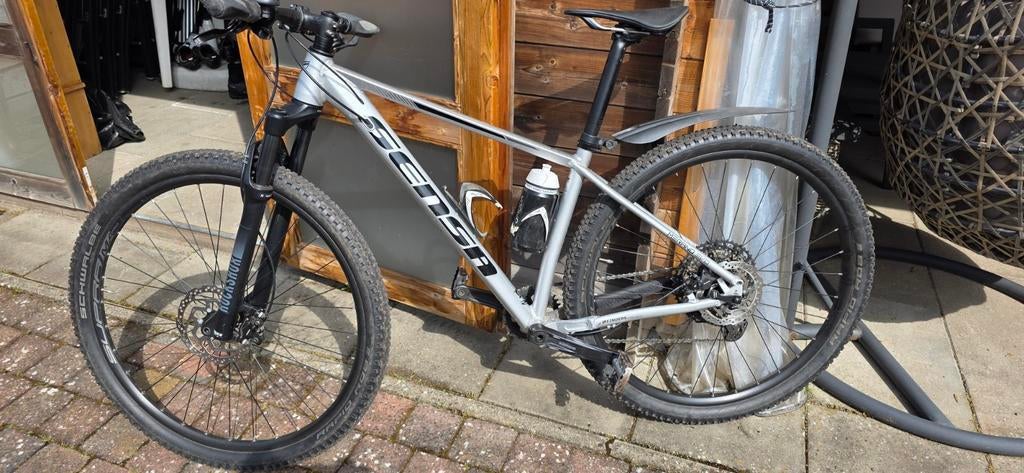 Sensa merano evo pro, 10 tot 15 versnellingen, Schijfrem, 53 tot 57 cm, Ophalen