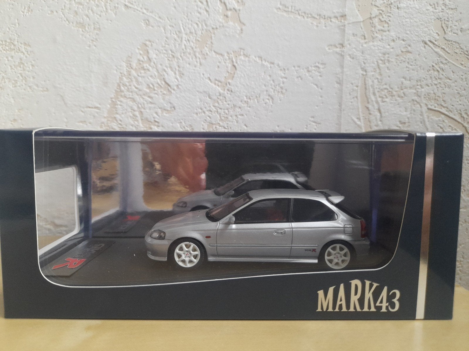 Honda Civic Type R (EK9) 1998 Mark43 1/43 (Incl Ovp), Ophalen of Verzenden, Zo goed als nieuw, Auto, Overige merken