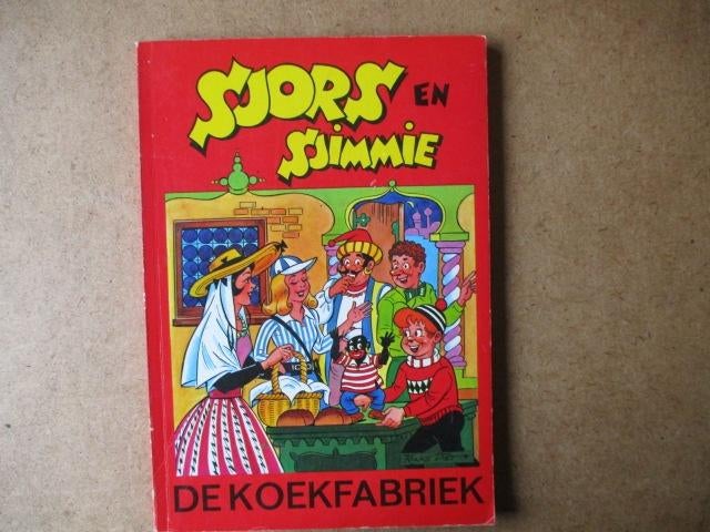 adv8092 sjors en sjimmie de koekfabriek, Boeken, Eén stripboek, Ophalen, Gelezen