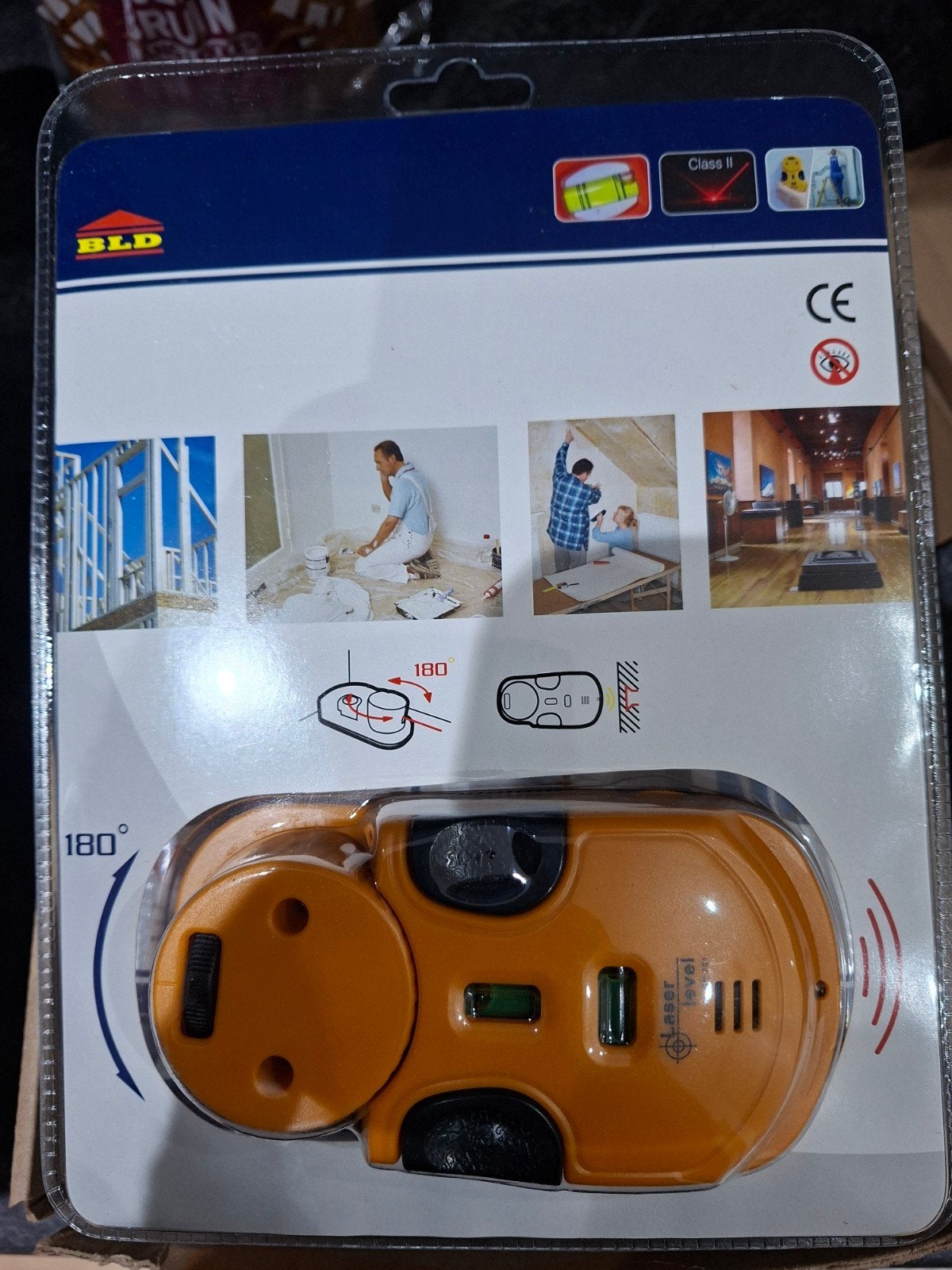 BLD Laser Level & Metaaldetector - Nieuw in verpakking, Doe-het-zelf en Verbouw, Meetapparatuur, Ophalen of Verzenden