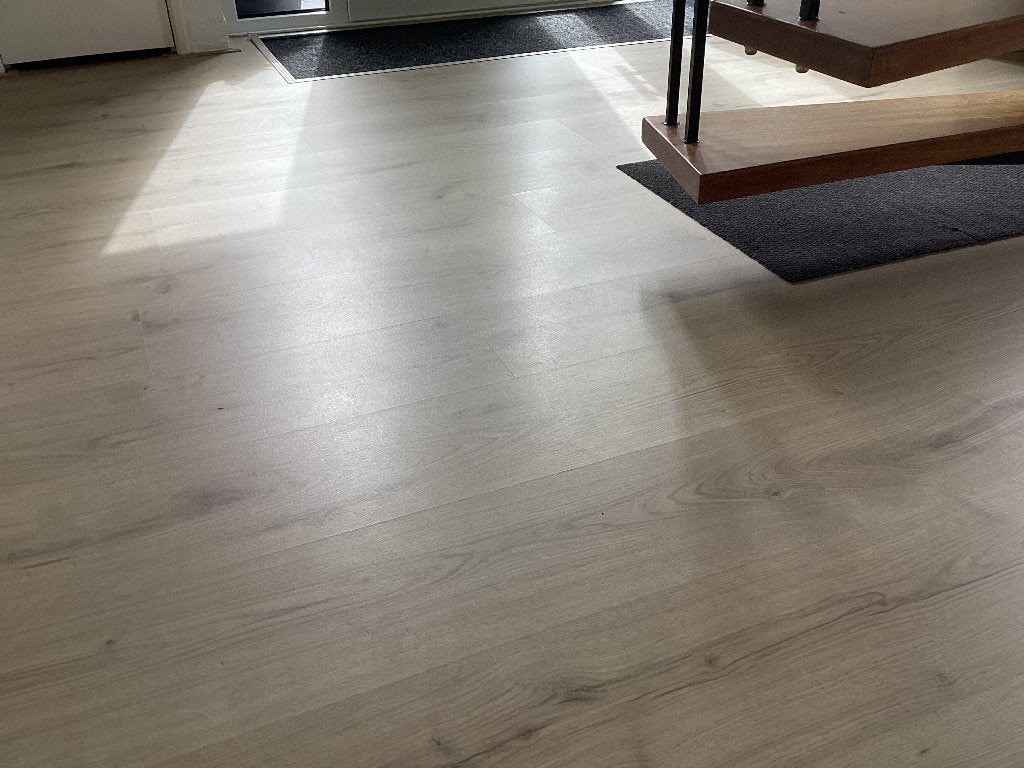 Te koop kliklaminaat vloer, Ophalen, 50 tot 150 cm, Zo goed als nieuw, 10 m² of meer