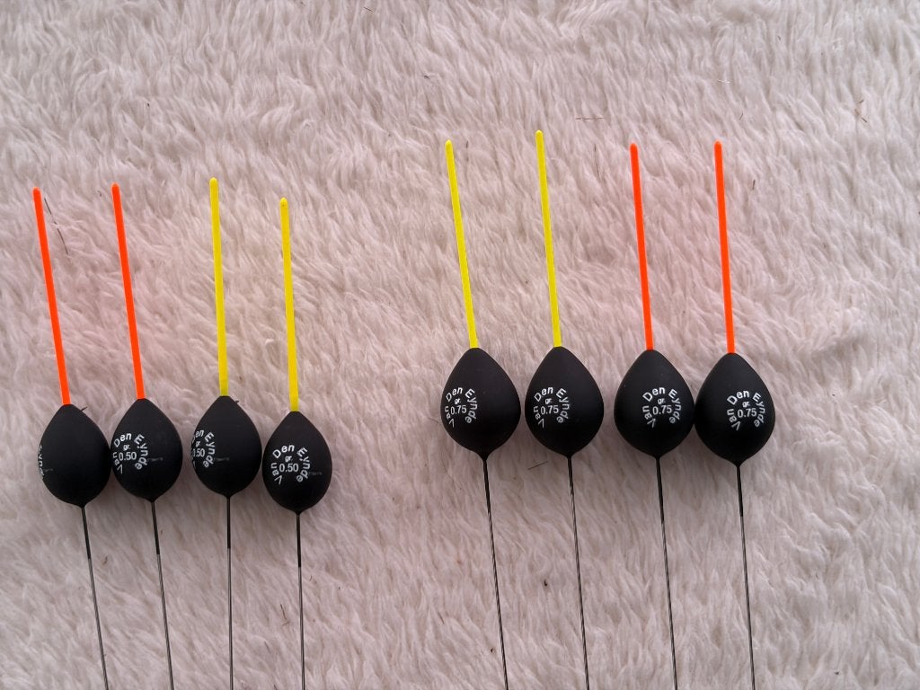 adv 92 / NIEUW serie 8 dobbers V D EYNDE, Ophalen of Verzenden, Nieuw, Dobber of Lood