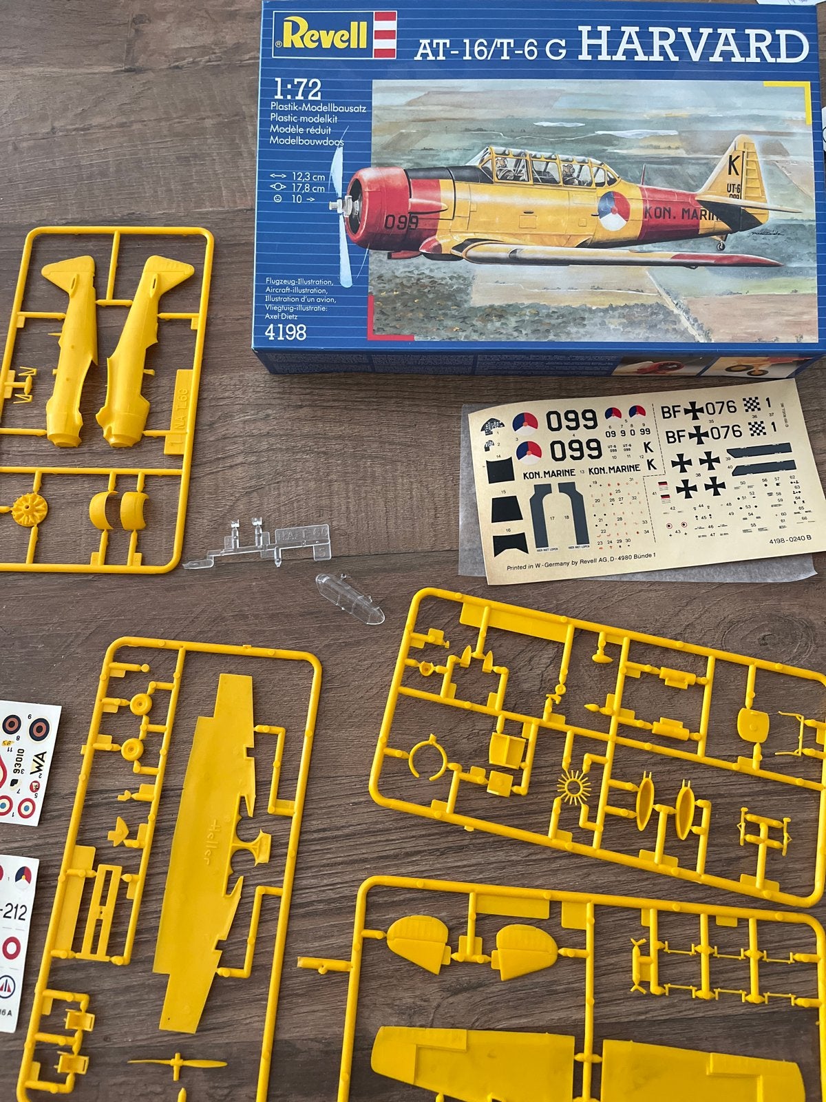 Revell AT-16/T-6 G Harvard modelbouw vliegtuig 1:72, 1:72 tot 1:144, Revell, Nieuw, Ophalen of Verzenden