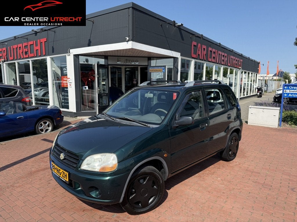 Suzuki Ignis 1.3-16V GL zeer leuke mpv (bj 2001), 1328 cc, Origineel Nederlands, Bedrijf, Handgeschakeld