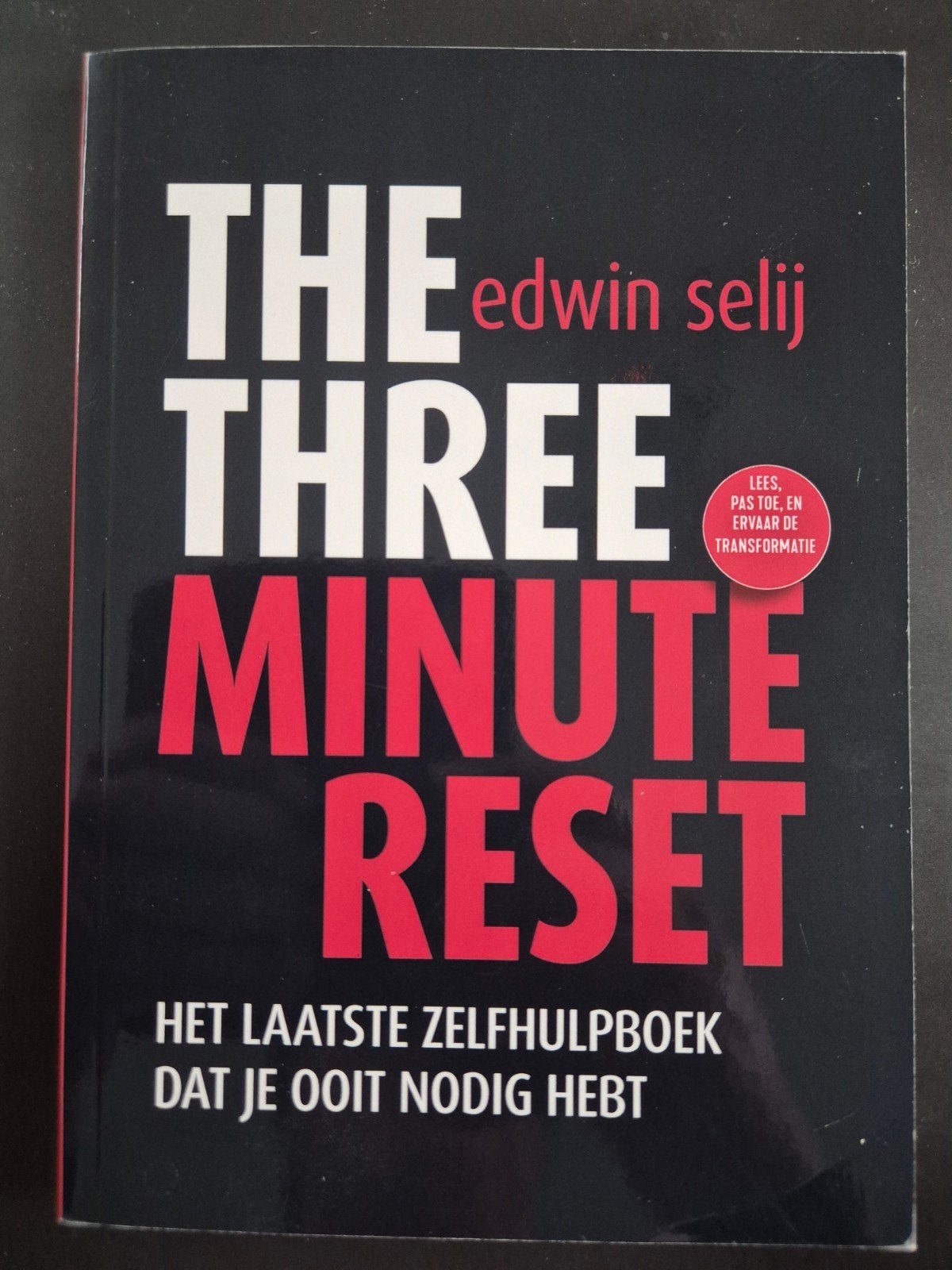 The three minute reset, Ophalen of Verzenden, Nieuw