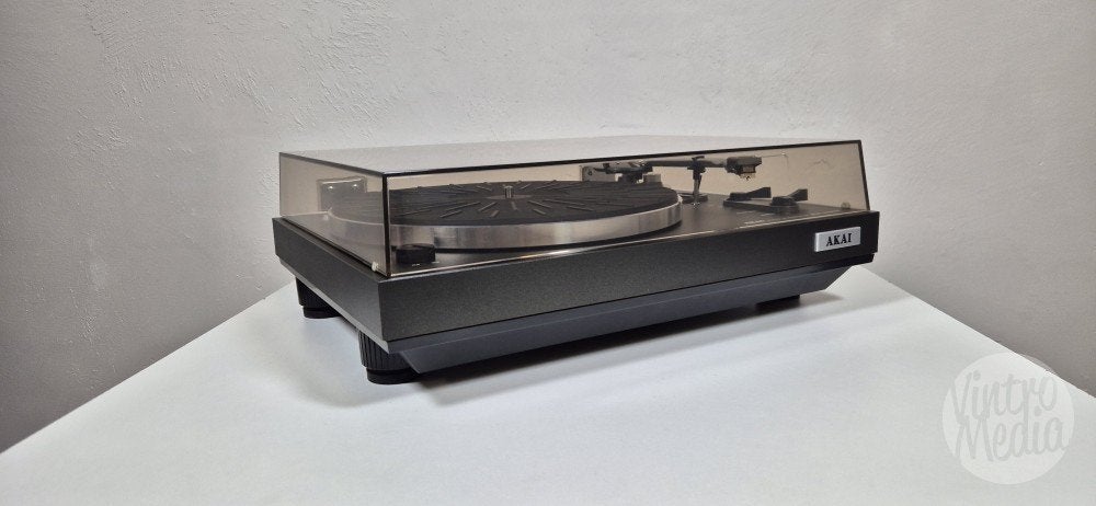 Akai AP-103C Platenspeler | Vol-Automatisch | Shure M75ED, Automatisch, Refurbished, Ophalen of Verzenden, Platenspeler