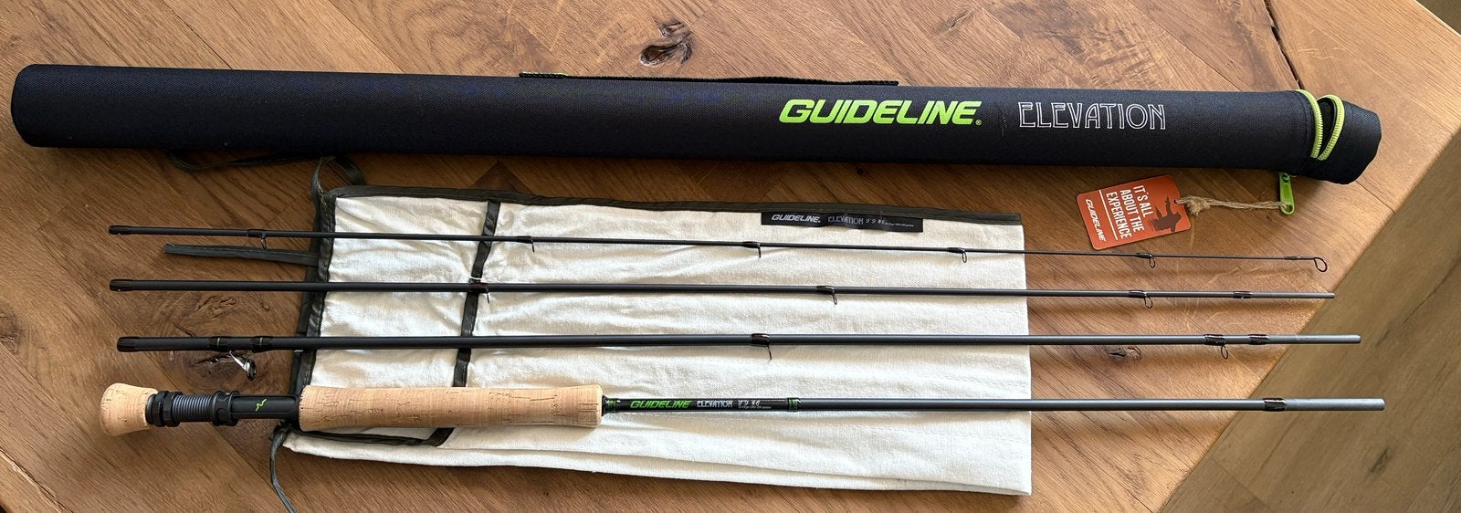 Guideline Elevation Single Hand Fly Rod - #6 9'9'', Watersport en Boten, Hengelsport | Vliegvissen, Ophalen of Verzenden, Nieuw