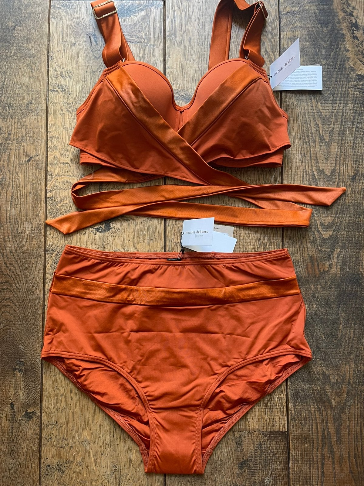Bikini Cache Coeur Marlies Dekkers, 75D/L, Kleding | Dames, Badmode en Zwemkleding, Verzenden, Nieuw, Oranje, Bikini