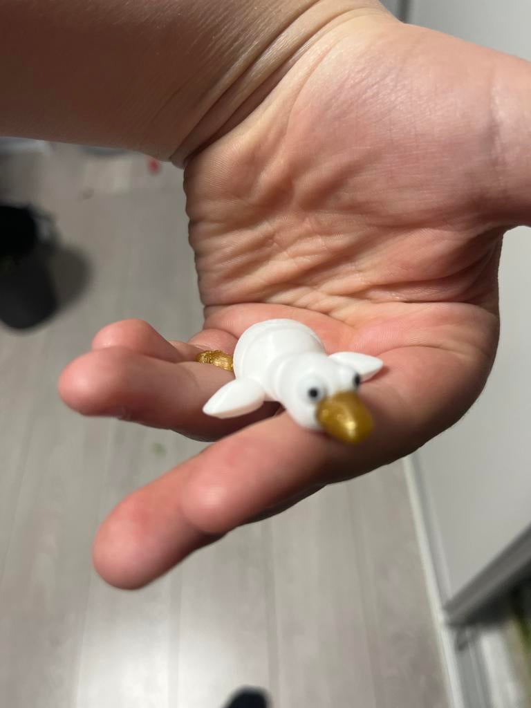 Flexibele 3D-geprinte pinguïn, Verzamelen, Poppetjes en Figuurtjes, Ophalen of Verzenden, Nieuw