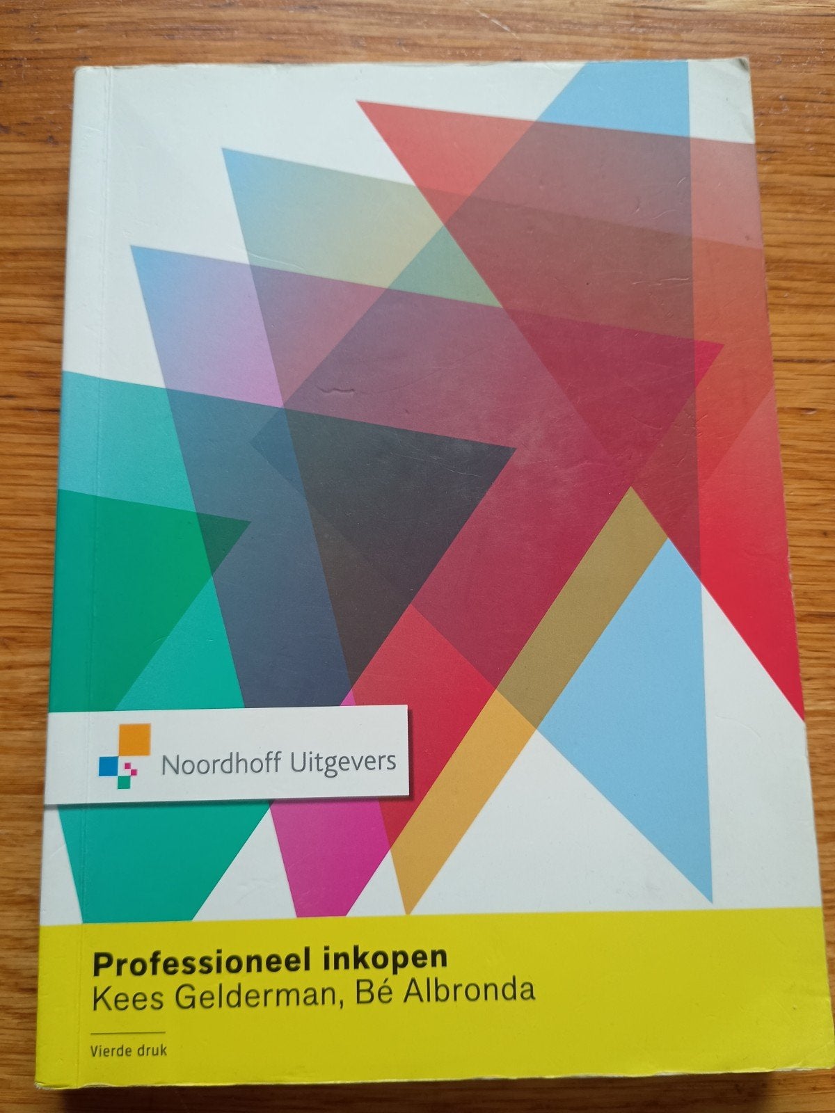 professioneel inkopen, vierde druk, Ophalen of Verzenden, Zo goed als nieuw, Economie en Marketing