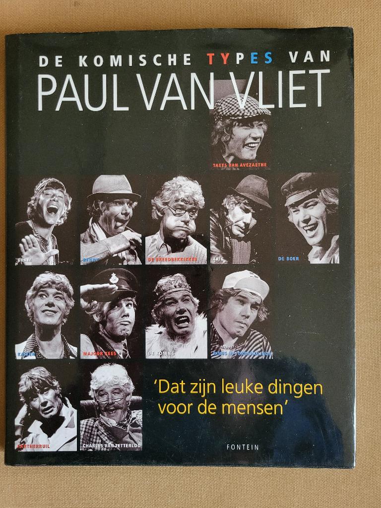 Paul van Vliet / de komische types van Paul van Vliet., Ophalen of Verzenden, Zo goed als nieuw, Boek, Tijdschrift of Artikel