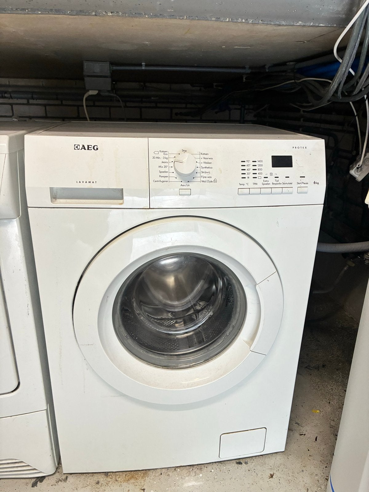 AEG Lavamat ProteX 6kg Wasmachine - Gebruikt, Witgoed en Apparatuur, 1200 tot 1600 toeren, Gebruikt, 4 tot 6 kg, Ophalen of Verzenden