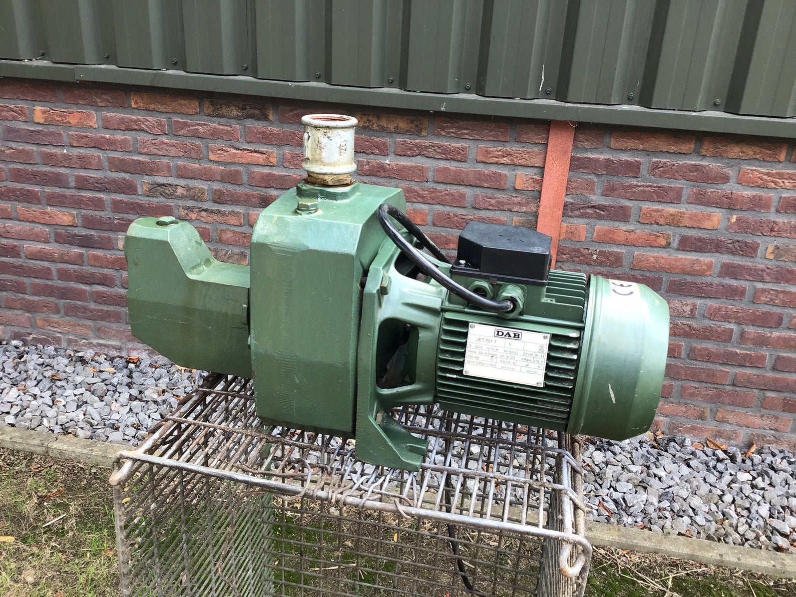 DAB beregeningspomp Jet 251T 400 volt, Ophalen, Zo goed als nieuw, Beregeningspomp