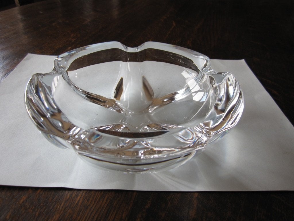 Heldere cristal d'arques asbak - model Lude, Antiek en Kunst, Verzenden