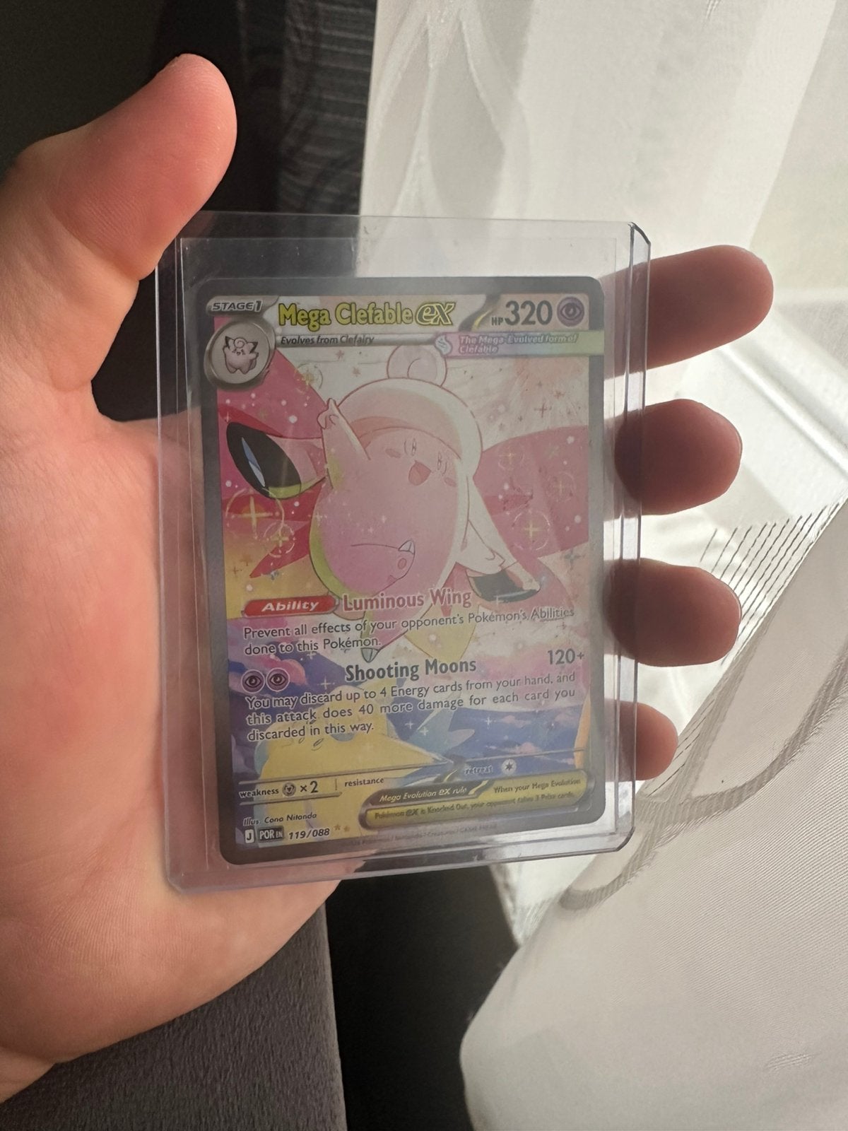 Mega clefable ex 119/088, Ophalen of Verzenden, Zo goed als nieuw