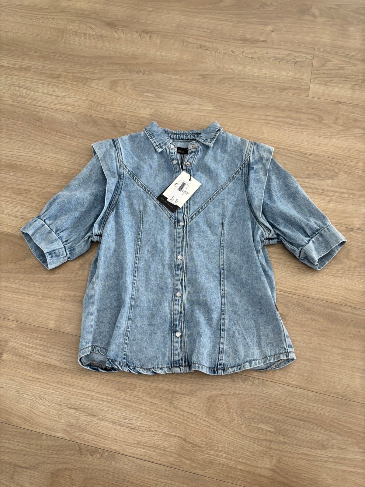G-Maxx spijkerblouse maat XS nieuw, Ophalen of Verzenden, Zo goed als nieuw, Maat 34 (XS) of kleiner, Blauw