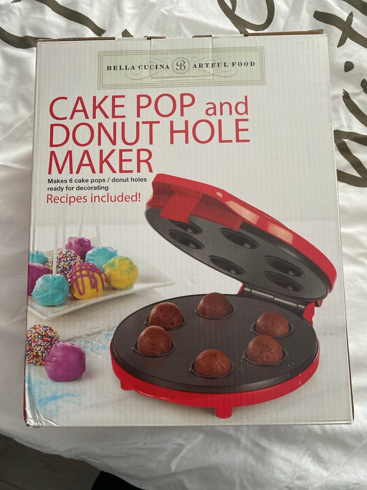 Bella Cucina Cake Pop en Donut Hole Maker - Nieuw, Verzenden, Nieuw