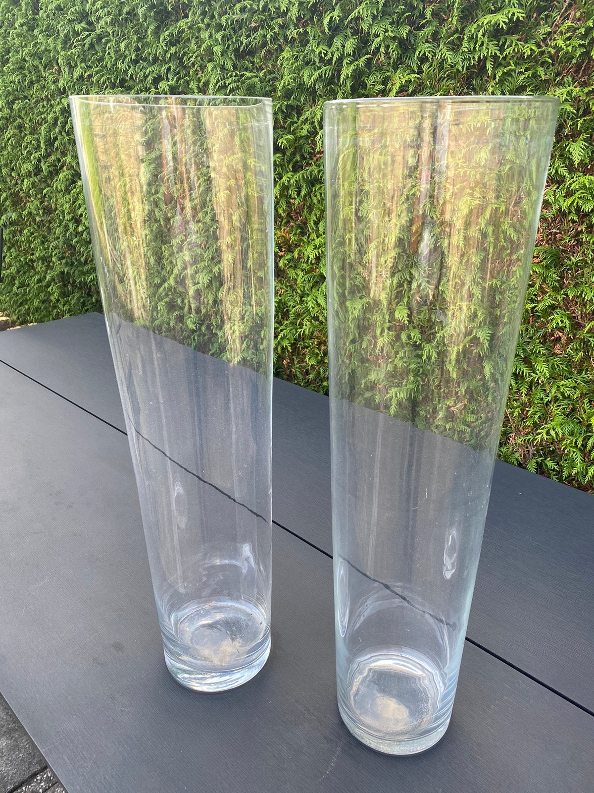 2 vasen, Ophalen, Zo goed als nieuw, Glas