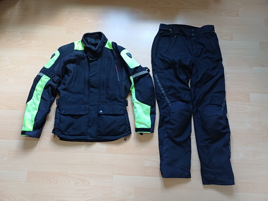 Rev'it motorpak textiel (jas en broek) 4-seizoenen, maat S/M, Revit REV’IT, Ophalen of Verzenden, Tweedehands, Heren