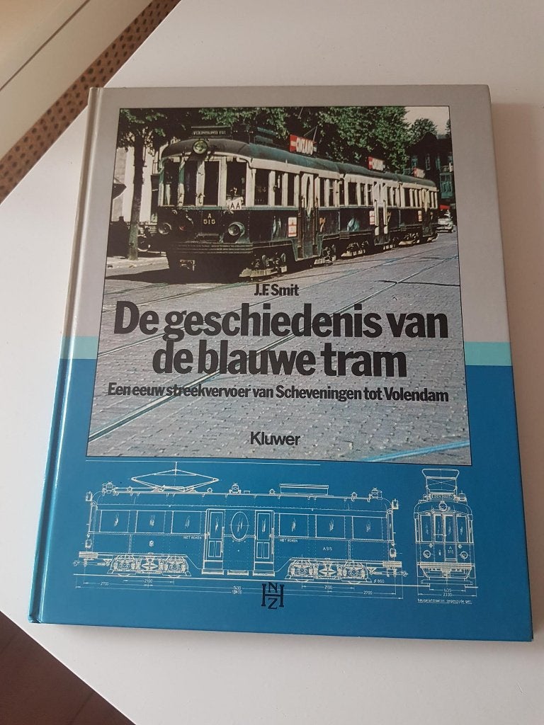Boek De geschiedenis van de blauwe tram - Smit, Ophalen of Verzenden, Zo goed als nieuw, Tram, Boek of Tijdschrift