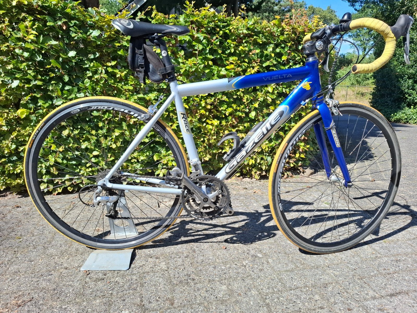 Gazelle vuelta race fiets 28 inch, 28 inch, Gebruikt, Velgrem, 49 tot 53 cm