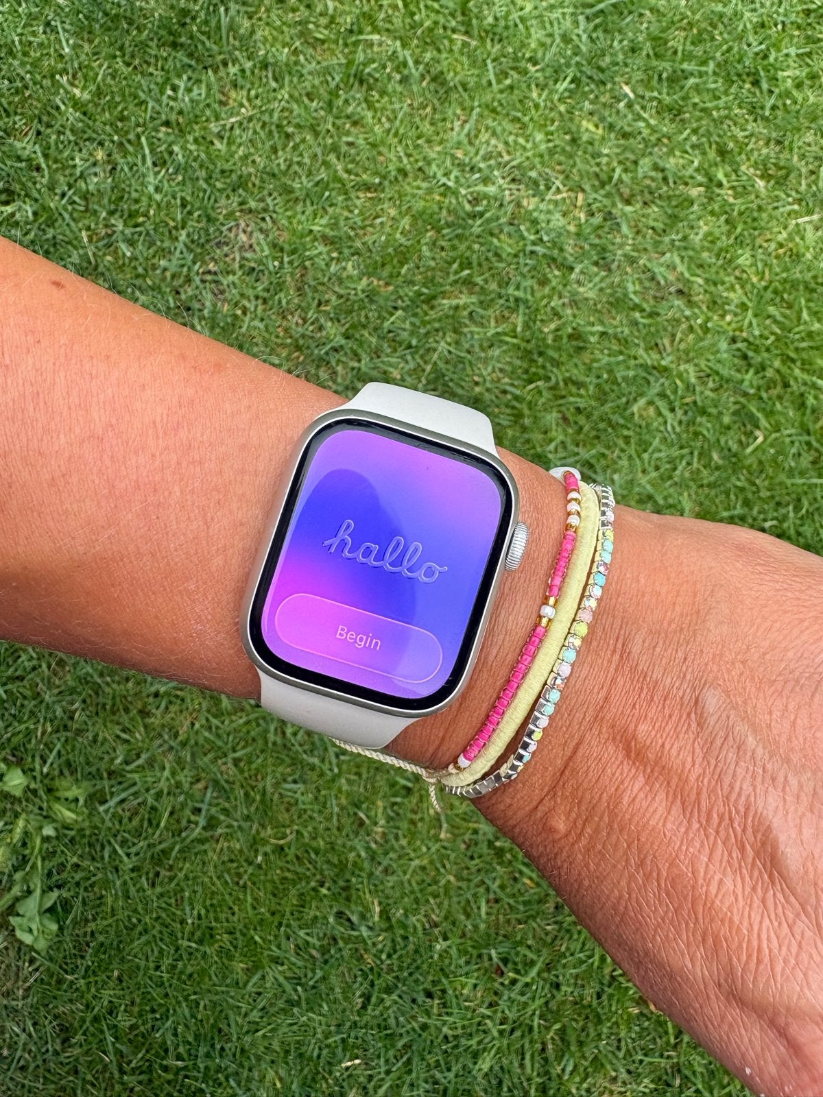Apple Watch Series 9 GPS 41mm Aluminium & Keramiek, Sieraden, Tassen en Uiterlijk, Smartwatches, IOS, Ophalen of Verzenden, Waterdicht