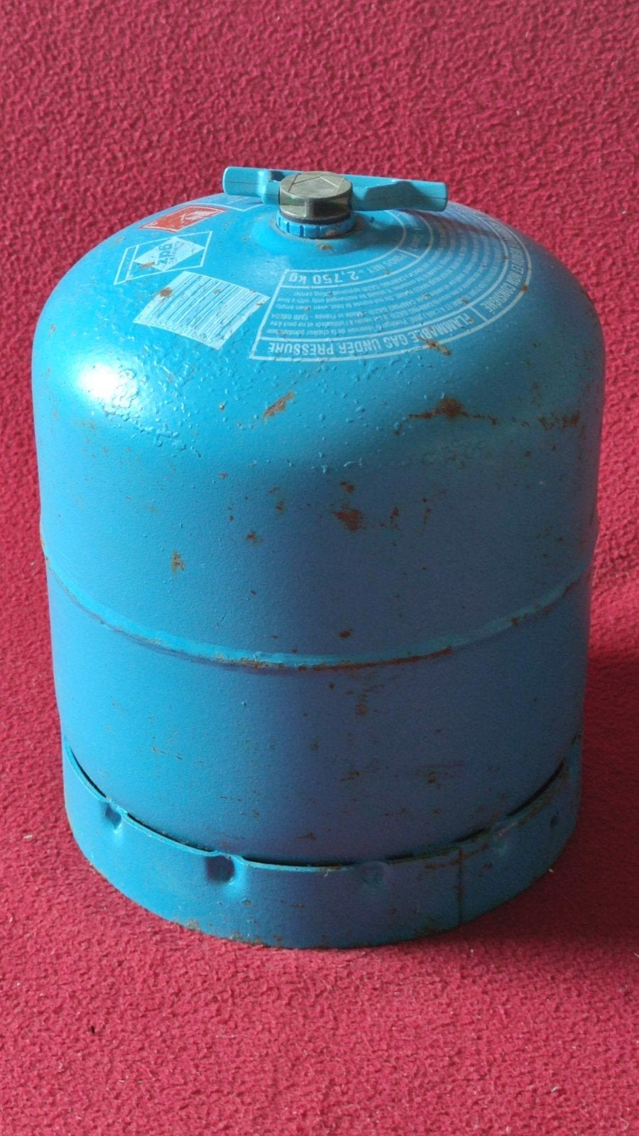 Campinggaz gasfles type 907, Caravans en Kamperen, Kampeeraccessoires, Ophalen of Verzenden, Zo goed als nieuw