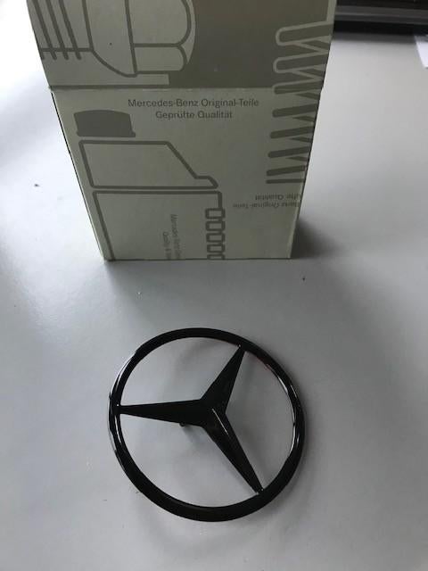mercedes achterklep ster zwart A-klasse E-klasse GLC C-klase, Auto diversen, Tuning en Styling, Ophalen of Verzenden