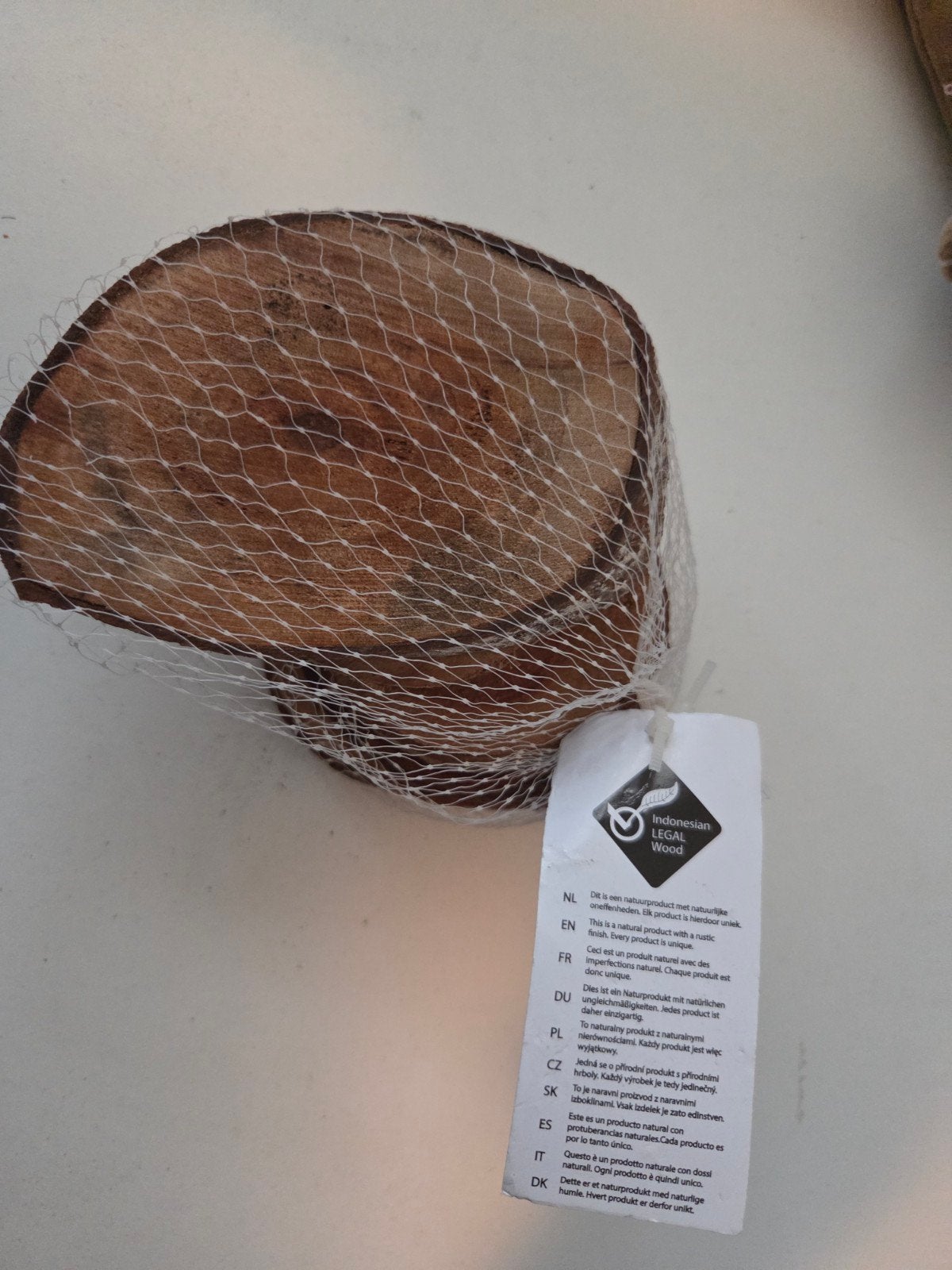 Acaciahouten decoratieblok - Natuurlijk en uniek, Ophalen, Overige houtsoorten, Blokken
