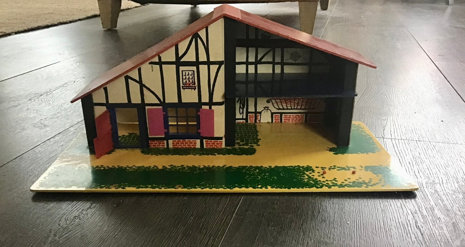 Vintage SIO Boerderij, Ophalen of Verzenden, Gebruikt, Poppenhuis