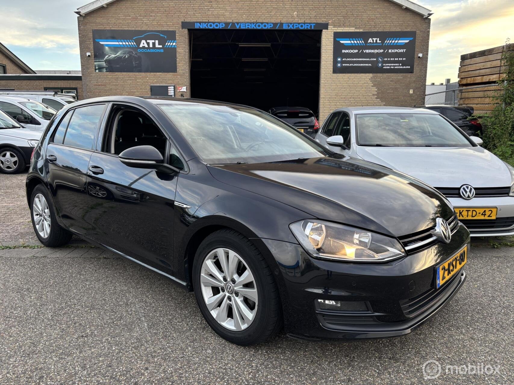 Zeer nette Volkswagen Golf 7 1.6 TDI Highline APK 2027, Voorwielaandrijving, Euro 5, Automatische klimaatregeling, Gebruikt