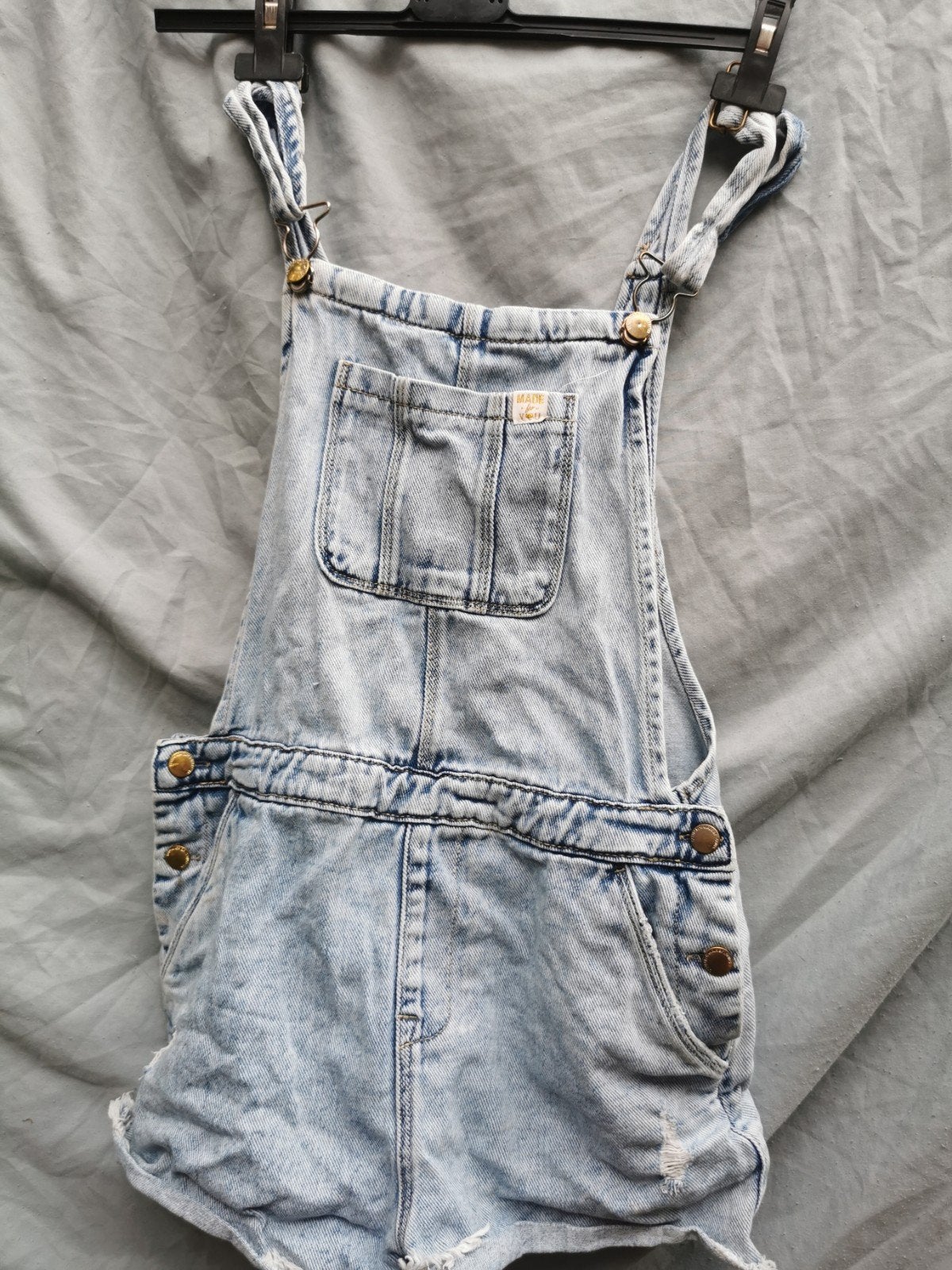 Korte spijker tuinbroek jumpsuit playsuit, Ophalen of Verzenden, Zo goed als nieuw