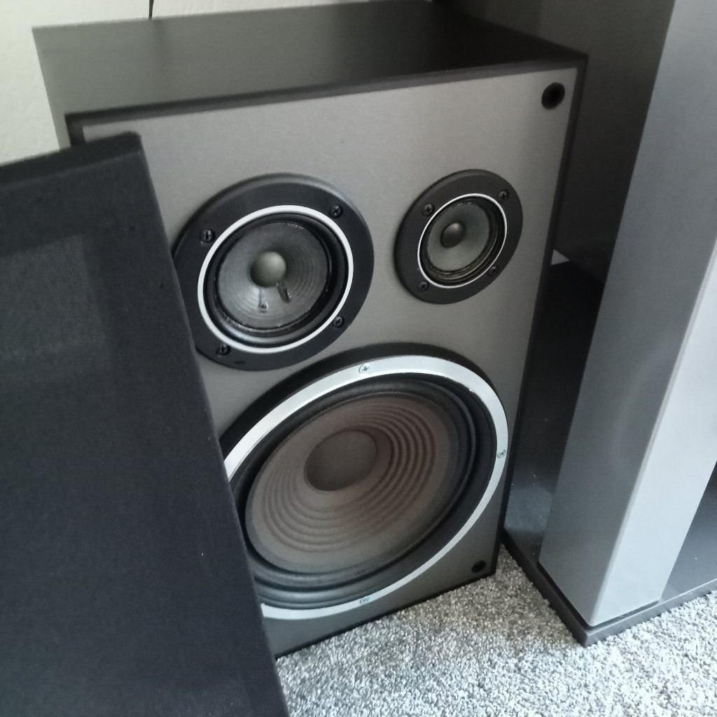 Mooie staat ITT luidspreker / speaker boxen uit 1983 (retro), Audio, Tv en Foto, Overige merken, Stereo speakers, Gebruikt, Ophalen of Verzenden