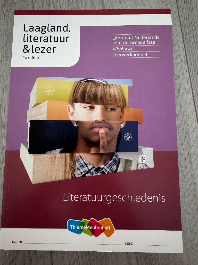 9789006371383 Laagland, literatuur&lezer, Boeken, VWO, ThiemeMeulenhoff, Ophalen of Verzenden, Zo goed als nieuw