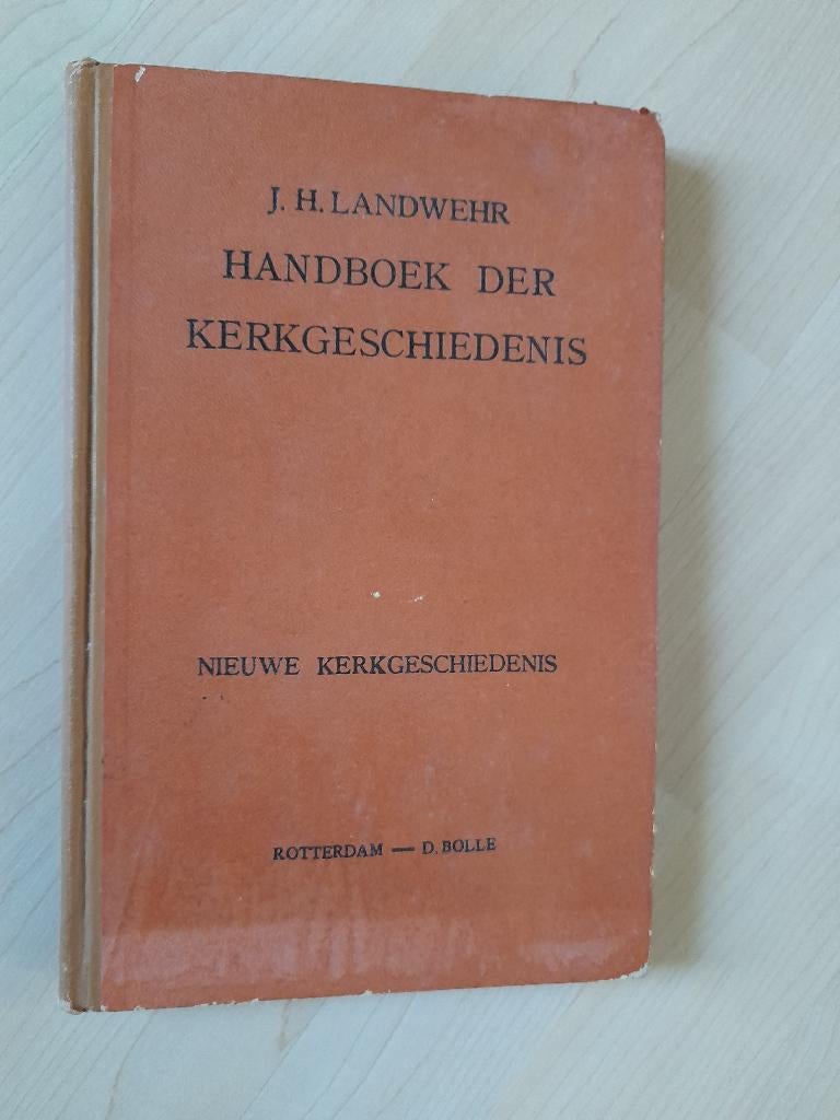HANDBOEK DER KERKGESCHIEDENIS door JH Landwehr 3de gedeelte, Ophalen of Verzenden, Gelezen