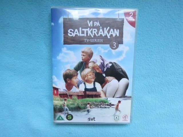 Zweedse DVD box: Vi på Saltkråkan Tjorven 4 afl. A. Lindgren, Alle leeftijden, Ophalen of Verzenden, Zo goed als nieuw, Boxset